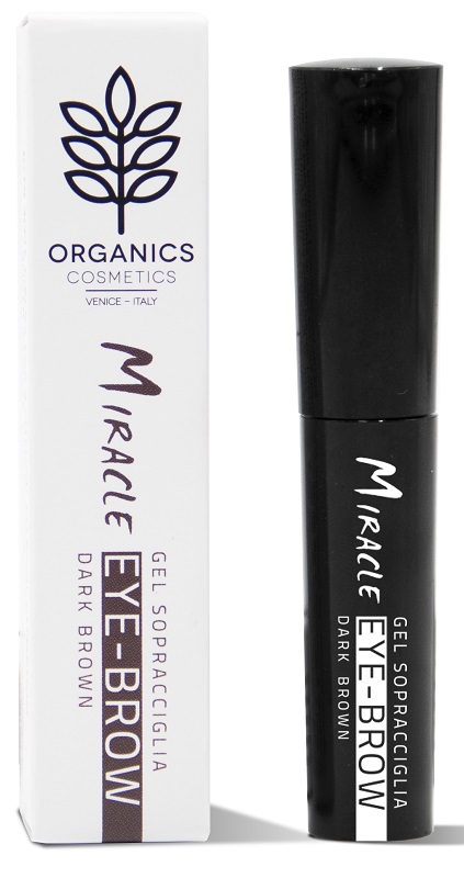 ORGANICS COSMETICS MIRACLE EYEBROW DARK BROWN 5 ML - farmachicca