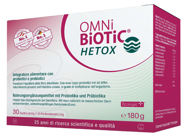 OMNI BIOTIC HETOX 30 BUSTINE DA 6 G - farmachicca