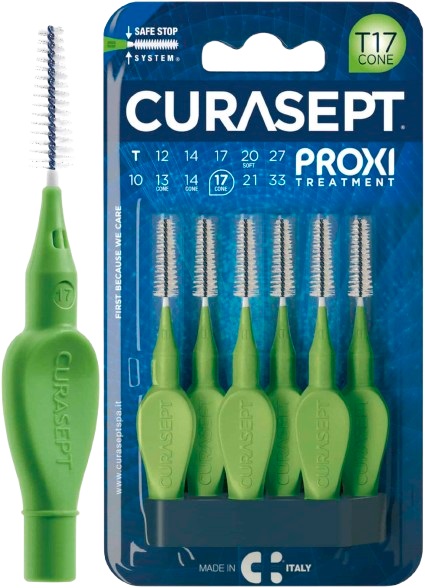 CURASEPT PROXI P09 VERDE CHIARO/LIGHT 6 PEZZI - farmachicca