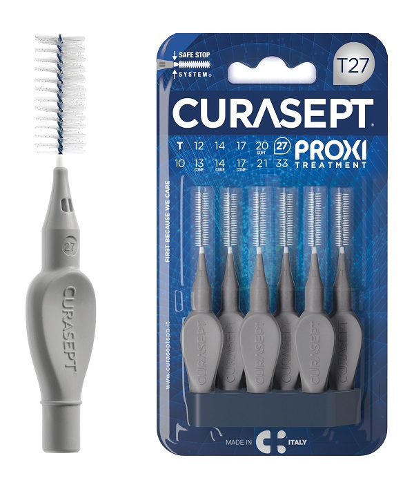 CURASEPT PROXI T27 GRIGIO/GREY 6 PEZZI - farmachicca