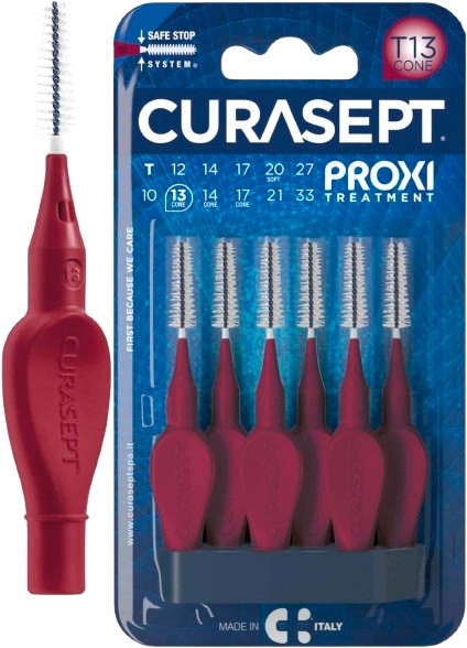 CURASEPT PROXI T13 CONE BORDEAUX 6 PEZZI - farmachicca