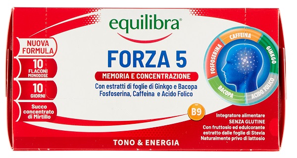 EQUILIBRA FORZA5 10 FLACONCINI - farmachicca