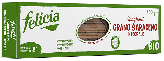 FELICIA BIO SARACENO SPAGHETTI 340 G - farmachicca