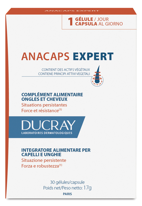 DUCRAY ANACAPS EXPERT CAPELLI E UNGHIE 30 CAPSULE - farmachicca