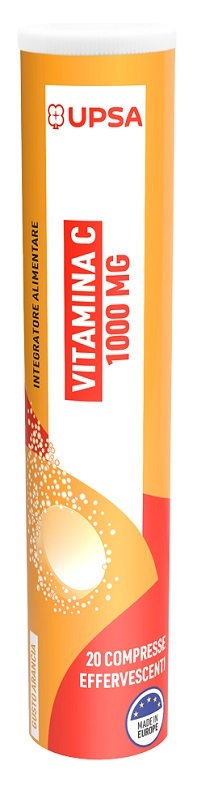 UPSA VITALITY VITAMINA C 1000 MG 20 COMPRESSE EFFERVESCENTI - farmachicca