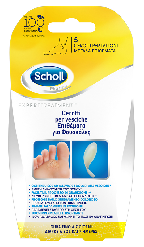 CEROTTO SCHOLL VESCICHE TALLONE 6 PEZZI - farmachicca