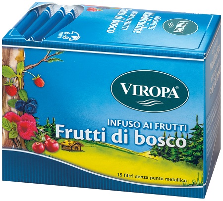 VIROPA INFUSO AI FRUTTI DI BOSCO 15 BUSTINE DA 2,5 G - farmachicca