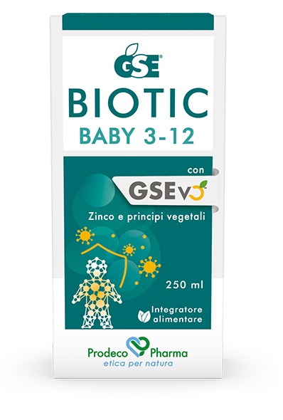 GSE BIOTIC BABY 3-12 250 ML - farmachicca