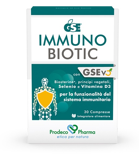 GSE IMMUNOBIOTIC 30 COMPRESSE - farmachicca