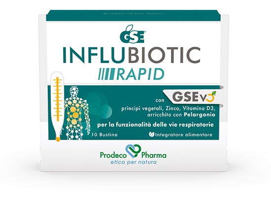 GSE INFLUBIOTIC RAPID 10 BUSTINE - farmachicca