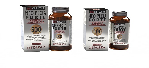 DIETALINEA BIOKERATIN NEO PECIA FORTE 500 60 COMPRESSE - farmachicca