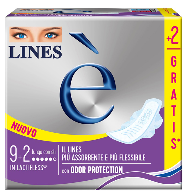 LINES E' LUNGO CARRY PACK 9 + 2 PEZZI - farmachicca