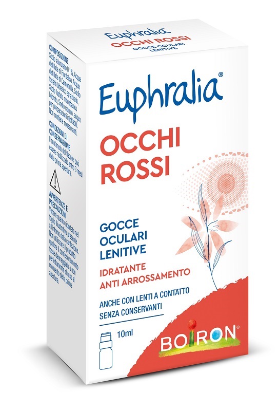 GOCCE OCULARI LENITIVE EUPHRALIA OCCHI ROSSI 10 ML - farmachicca