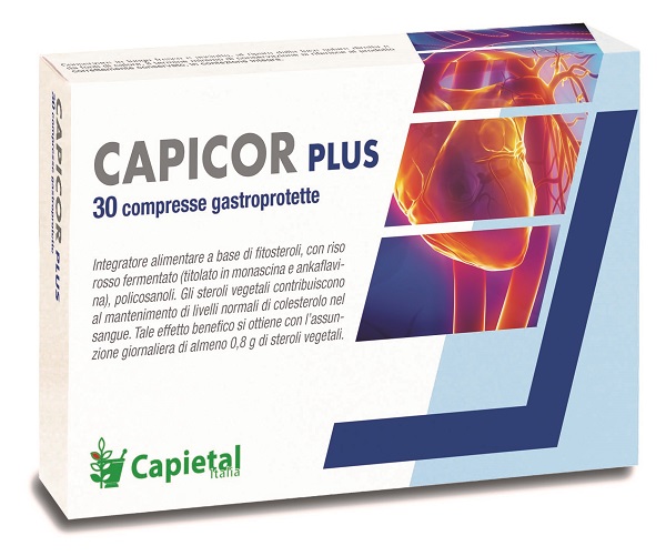CAPICOR PLUS 30 COMPRESSE GASTROPROTETTE - farmachicca