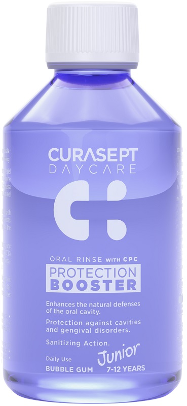 CURASEPT DAYCARE COLLUTORIO PROTECTION BOOSTER JUNIOR 250 ML - farmachicca