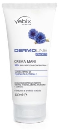 VEBIX DERMOLINE CREMA MANI FIORDALISO 100 ML - farmachicca