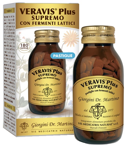 VERAVIS PLUS SUPREMO FERMENTI LATTICI PASTIGLIE 90 G - farmachicca