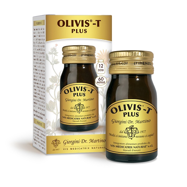 OLIVIS-T PLUS PASTIGLIE 500MG 90 G - farmachicca