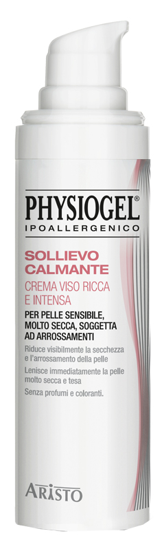 PHYSIOGEL IPOALLERGENICO SOLLIEVO CALMANTE CREMA VISO RICCA E INTENSA 40 ML - farmachicca
