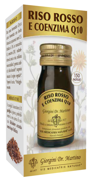 RISO ROSSO E COENZIMA Q10 30 G 150 PASTIGLIE - farmachicca