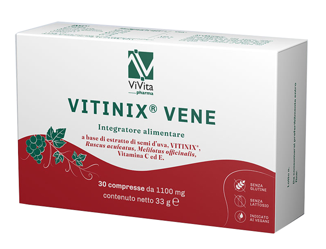 VITINIX VENE 30 COMPRESSE - farmachicca