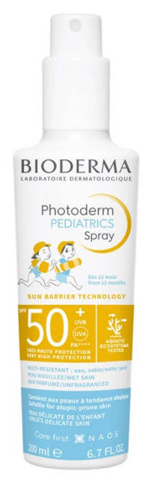 PHOTODERM PEDIATRIC SPRAY SPF50+ 200 ML - farmachicca