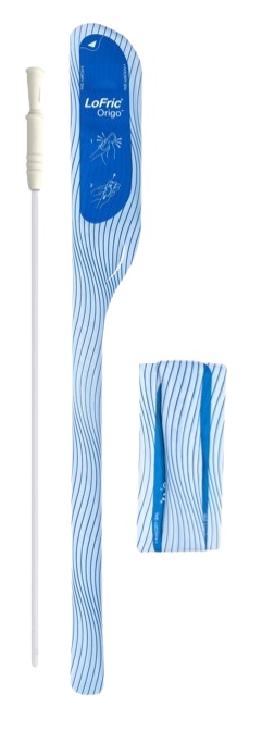 CATETERE URINARIO IDROFILO MONOUSO CON SOLUZIONE SALINA LOFRIC ORIGO PER UOMO MISURA CH12 LUNGHEZZA 40 CM PUNTA FLESSIBILE 30 PEZZI - farmachicca