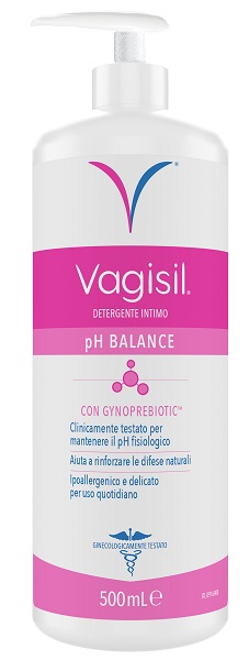 VAGISIL DETERGENTE PH BALANCE 500 ML - farmachicca