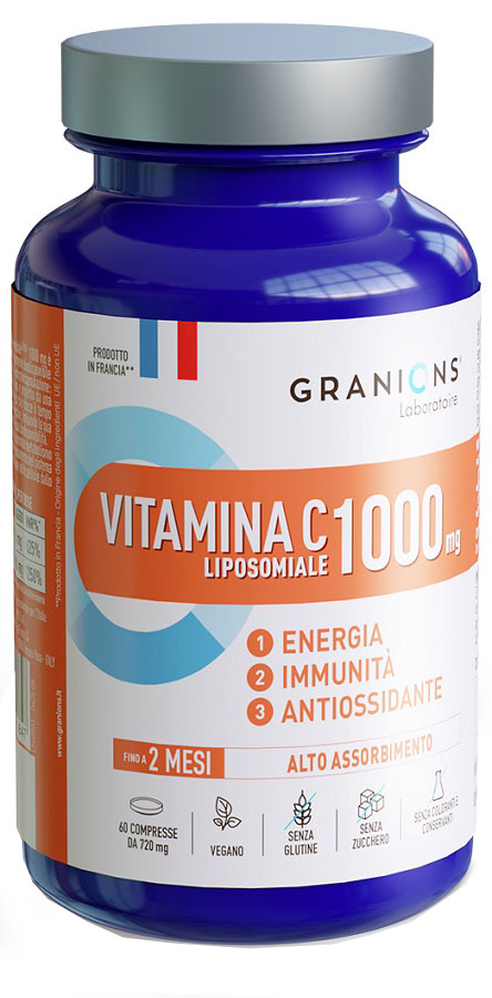 GRANIONS VITAMINA C LIPOSOMIALE 1000MG 60 COMPRESSE - farmachicca