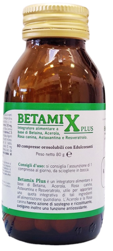 BETAMIX PLUS 80 COMPRESSE OROSOLUBILI - farmachicca