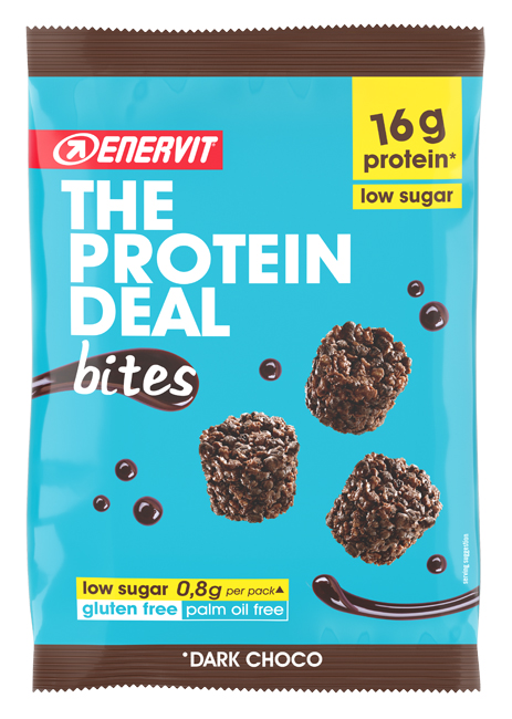 THE PROTEIN DEAL BITES DARK CHOCO 53 G - farmachicca