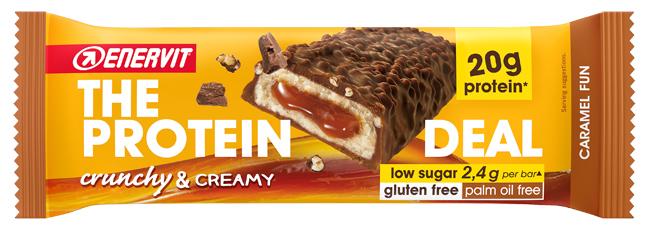 THE PROTEIN DEAL CARAMEL FUN BARRETTA 55 G - farmachicca