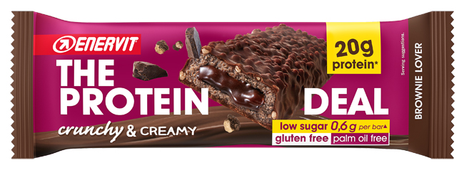 THE PROTEIN DEAL BROWNIE LOVER BARRETTA 55 G - farmachicca
