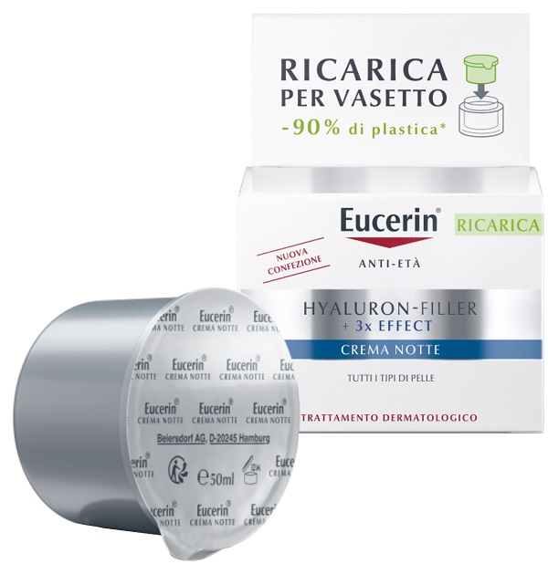 EUCERIN FACE CREAM ANTI AGE HYALURON NOTTE 50 ML - farmachicca