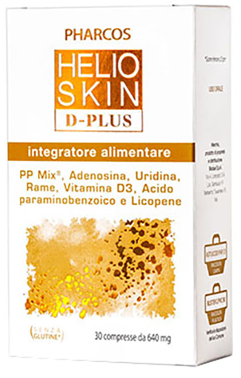 HELIOSKIN D-PLUS PHARCOS 30 COMPRESSE - farmachicca