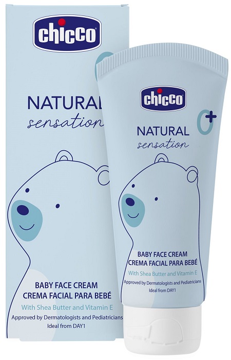 CHICCO NATURAL SENSATION CREMA VISO 50 ML - farmachicca