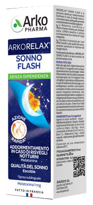 ARKORELAX FLASH SONNO SPRAY 20 G - farmachicca