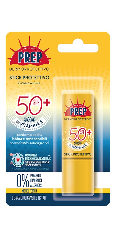 PREP STICK DERMOPROTETTIVO SPF50+ ECO 12 ML - farmachicca