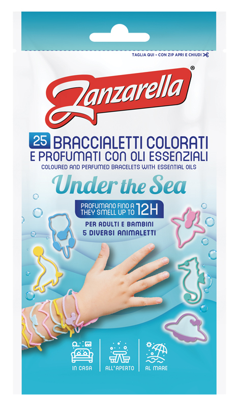 ZANZARELLA BRACCIALETTI UNDER THE SEA 25 PEZZI - farmachicca