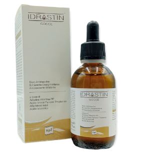 IDRASTIN GOCCE SIERO ANTIMACCHIE SCHIARENTE DEPIGMENTANTE ANTIOSSIDANTE IDRATANTE 50 ML - farmachicca