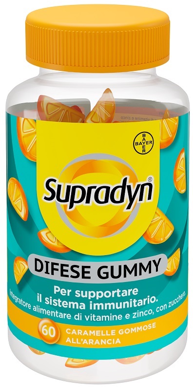 SUPRADYN DIFESE GUMMY 60 CARAMELLE - farmachicca