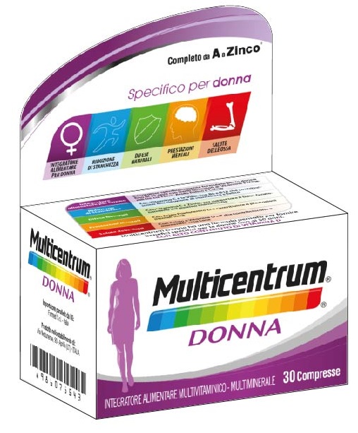 MULTICENTRUM DONNA 30 COMPRESSE - farmachicca