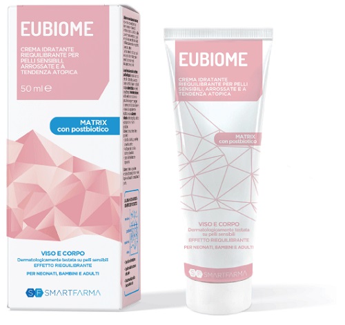 EUBIOME CREMA IDRATANTE RIEQUILIBRANTE PELLI SENSIBILI ARROSSATE TENDENZA ATOPICA 150 ML - farmachicca