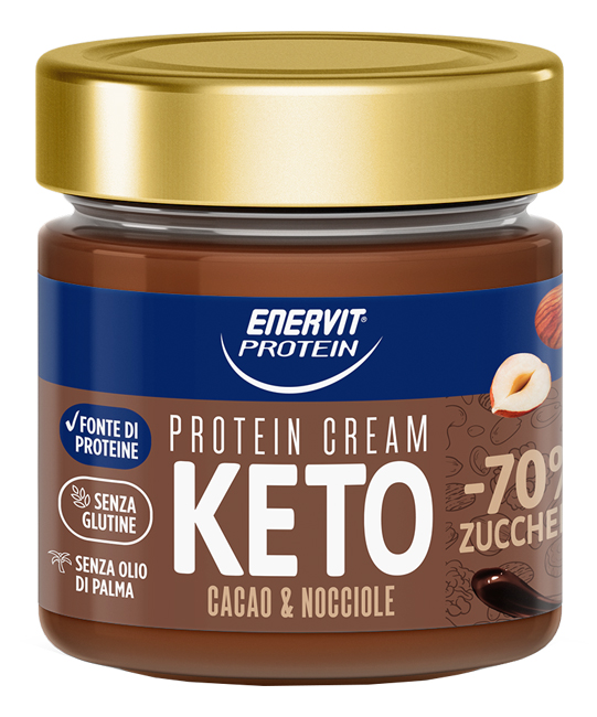 ENERVIT PROTEIN KETO CREMA CIOCCOLATO 180 G - farmachicca