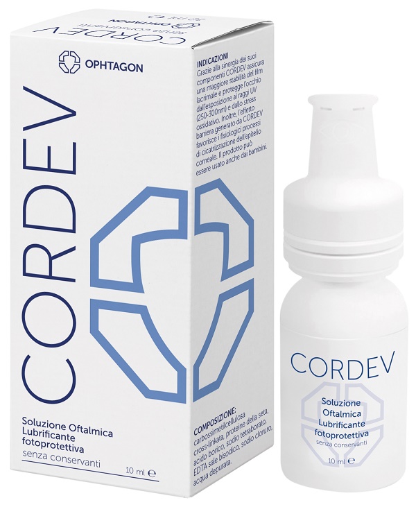 CORDEV SOLUZIONE OFTALMICA LUBRIFICANTE OF 10 ML - farmachicca