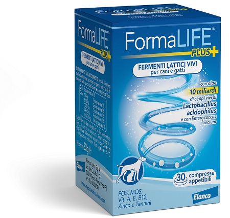 FORMALIFE PLUS FERMENTI LATTICI VIVI 30 COMPRESSE APPETIBILI - farmachicca