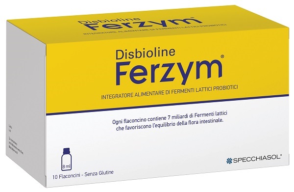 DISBIOLINE FERZYM 10 FLACONCINI DA 8 ML - farmachicca