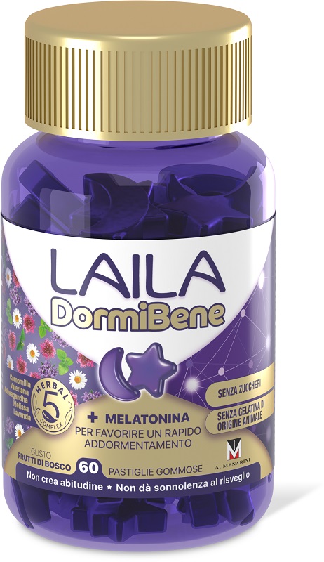 LAILA DORMIBENE 60 GOMMOSE - farmachicca