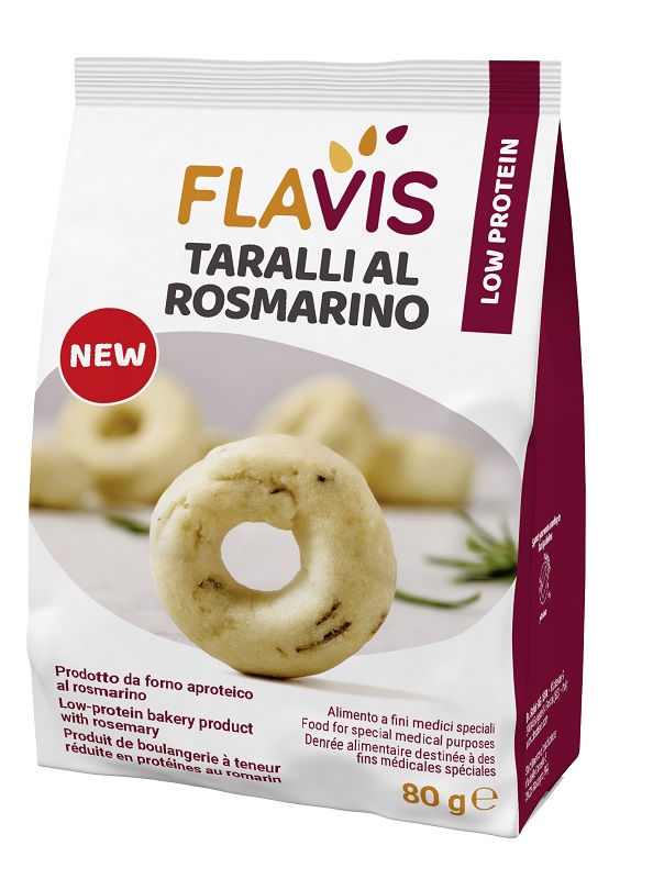 FLAVIS TARALLI ROSMARINO 80 G - farmachicca