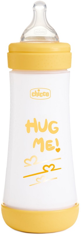 CHICCO BIBERON P5 300ML FAST SILICONE UNI - farmachicca